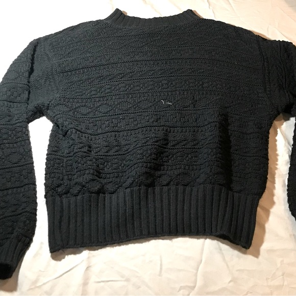Brand=Lizsport Size=M                             Style=black knit turtle neck - Picture 1 of 4